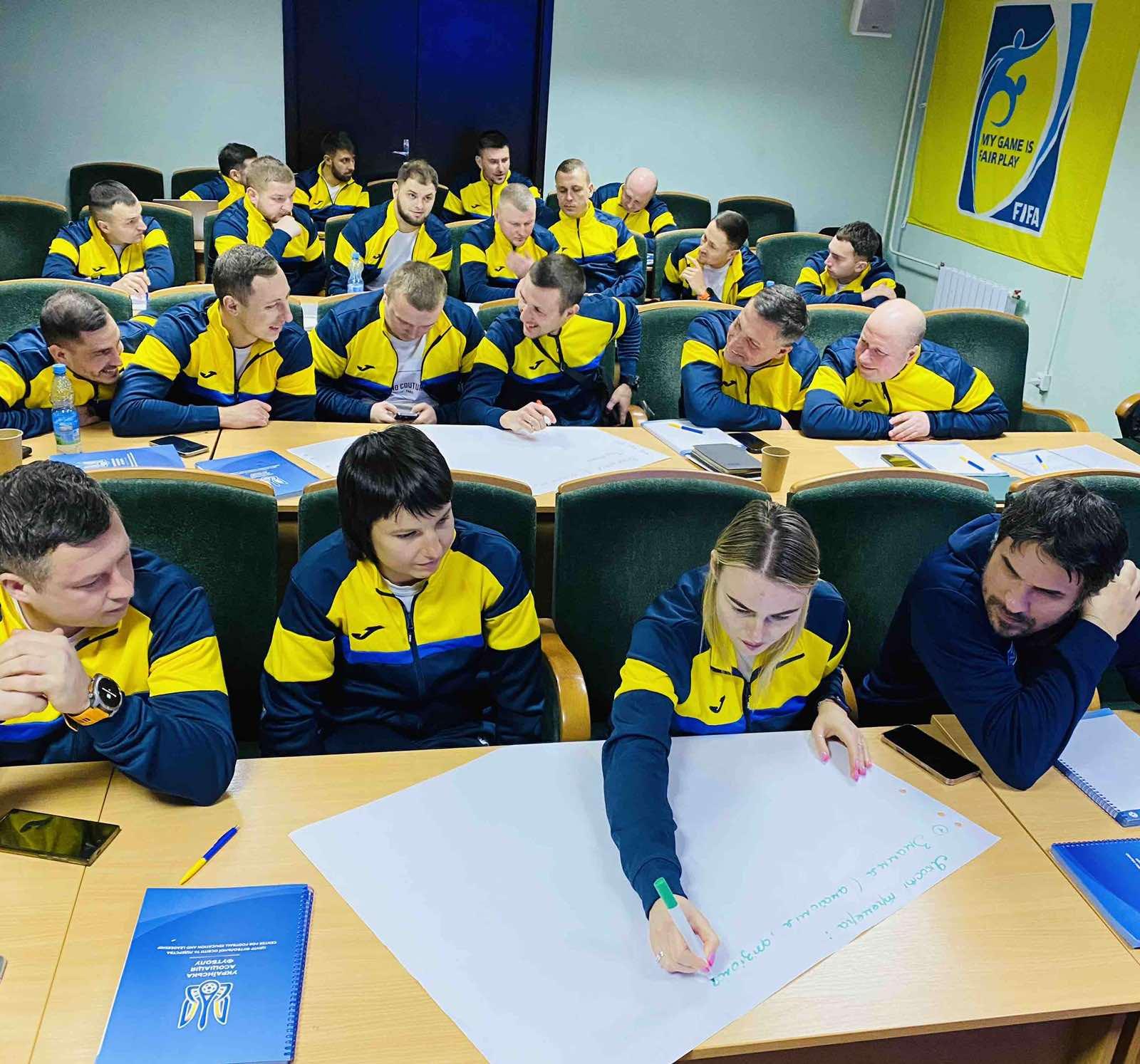 У період з 30 березня по 2 квітня 2026 року на базі стадіону ФК «Оболонь» пройшла третя сесія навчання тренерів за програмою «В»-диплому УЄФА у Першої групи.