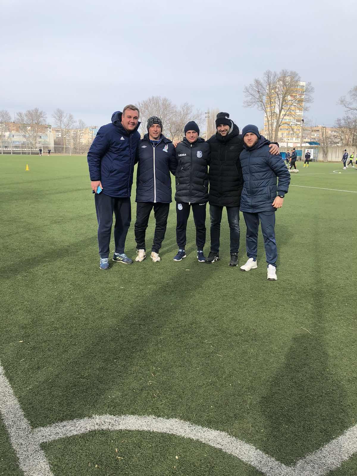 Слухачі програми "В" диплом UEFA (перша група) з футзалу, провели стажування у мікрогрупах