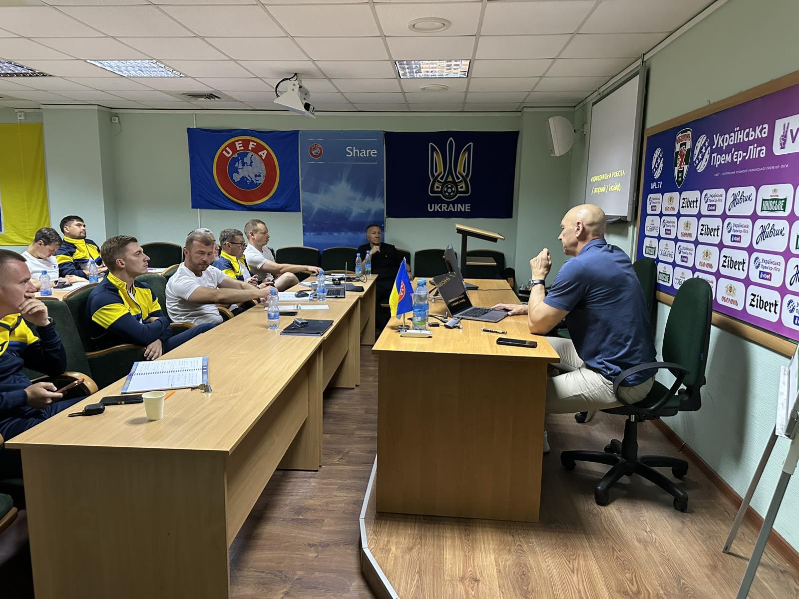      З 08 по 11 червня 2026 року на «Оболонь-Арені» пройшли заняття п’ятої сесії навчання слухачів за програмою А-диплом УЄФА. 