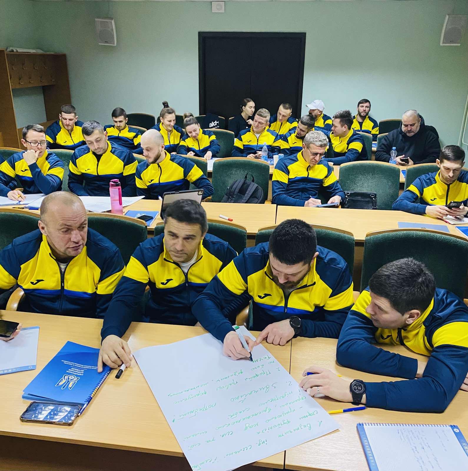 У період з 4 по 7 травня 2026 року на базі стадіону ФК «Оболонь» пройшла третя сесія навчання тренерів за програмою «В»-диплому УЄФА у Другої групи.